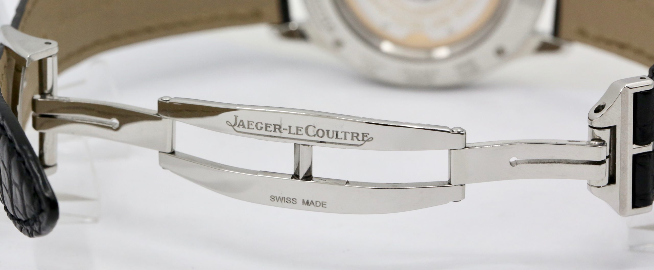 Jaeger-LeCoultre Master Control Date, Stainless Steel, Silver Dial, on Black JLC Alligator Strap with Stainless Steel JLC Deployant, Ref. 176.8.40.S, Circa: 2015, with JLC Service Box, JLC Service Papers & JLC Warranty Certificate - Image 7