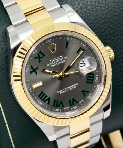 Alternative view of Rolex Datejust II "Wimbledon", Stainless Steel & 18ct Yellow Gold, Rhodium Roman Dial, on Stainless Steel & 18ct Yellow Gold Rolex Oyster Bracelet, Ref. 116333, Circa: 2014, with Box, Books & Rolex Warranty Card