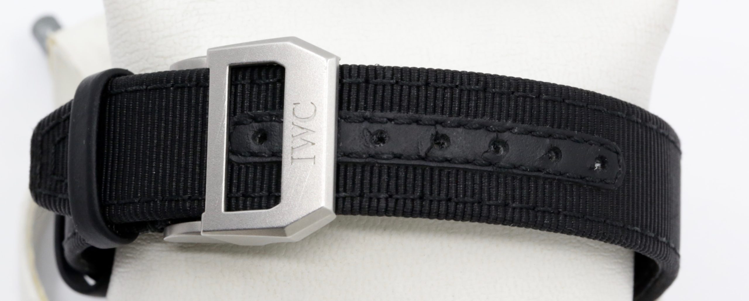 IWC Schaffhausen Big Pilot 43 "Top Gun" in Black Ceramic, Black Arab Dial on Black IWC Strap with an IWC Deployant, Ref. IW329801, Circa: 2022, Complete with Box, Books, IWC Warranty Card & Balance of 8 Year IWC Extended Factory Warranty - Image 6