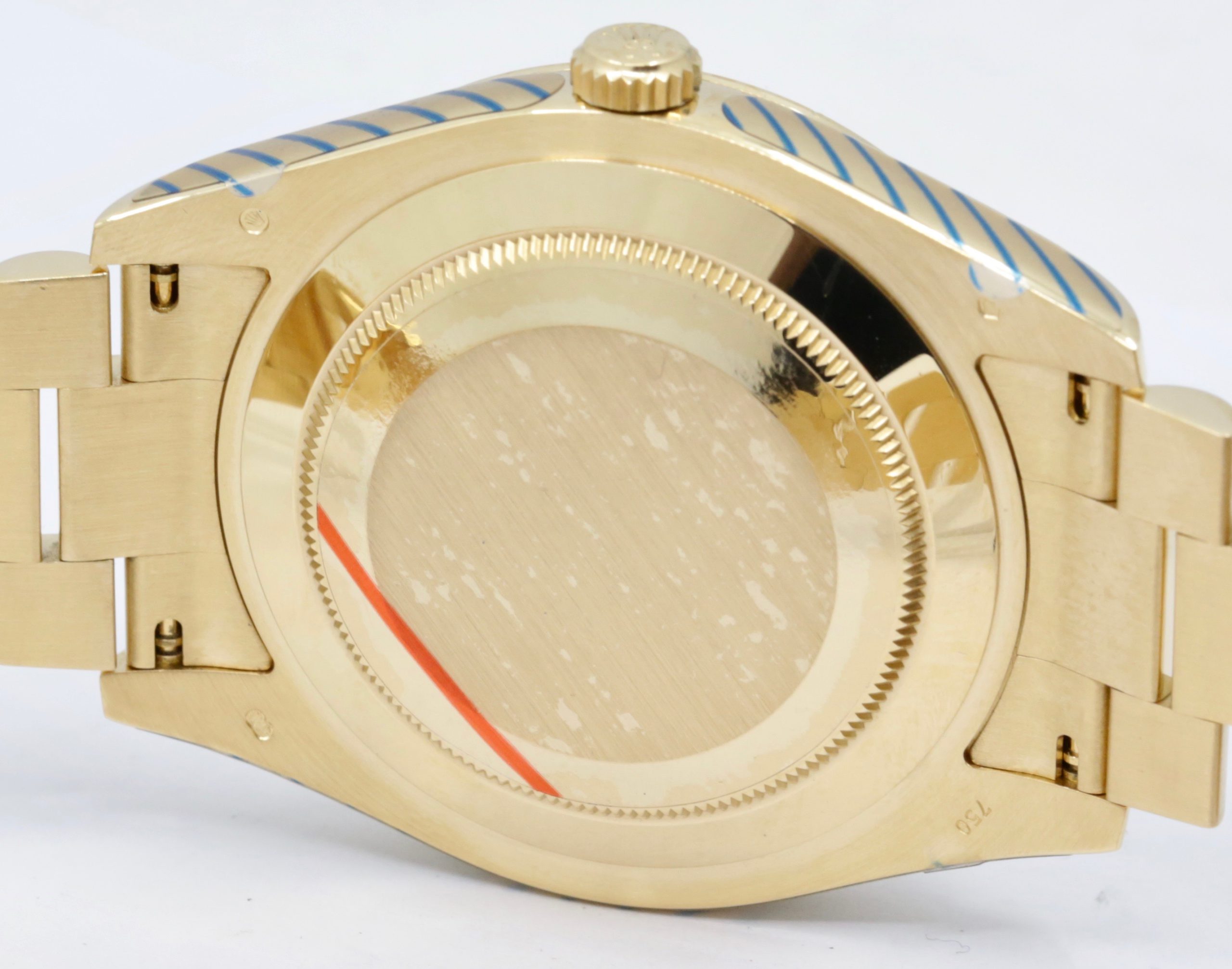 Rolex Oyster Perpetual Day-Date II, 41mm, in 18ct Yellow Gold, Factory Set Champagne Diamond Dial, on 18ct Yellow Gold Rolex President Bracelet, Ref. 218238, Circa: 2014, with Box & Papers. - Image 5