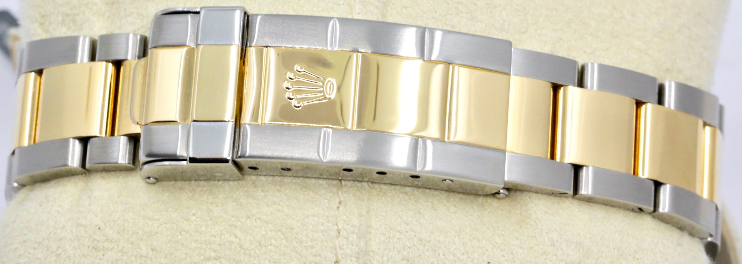 Rolex Submariner Date, Stainless Steel & 18ct Yellow Gold, Blue Aluminum Bezel, Blue Index Dial, on Stainless Steel Rolex Oyster Bracelet, Ref. 16613, Circa: 2000, with Rolex Box, Rolex Service Card, & Balance of 2 Year Rolex Service Warranty - Image 6