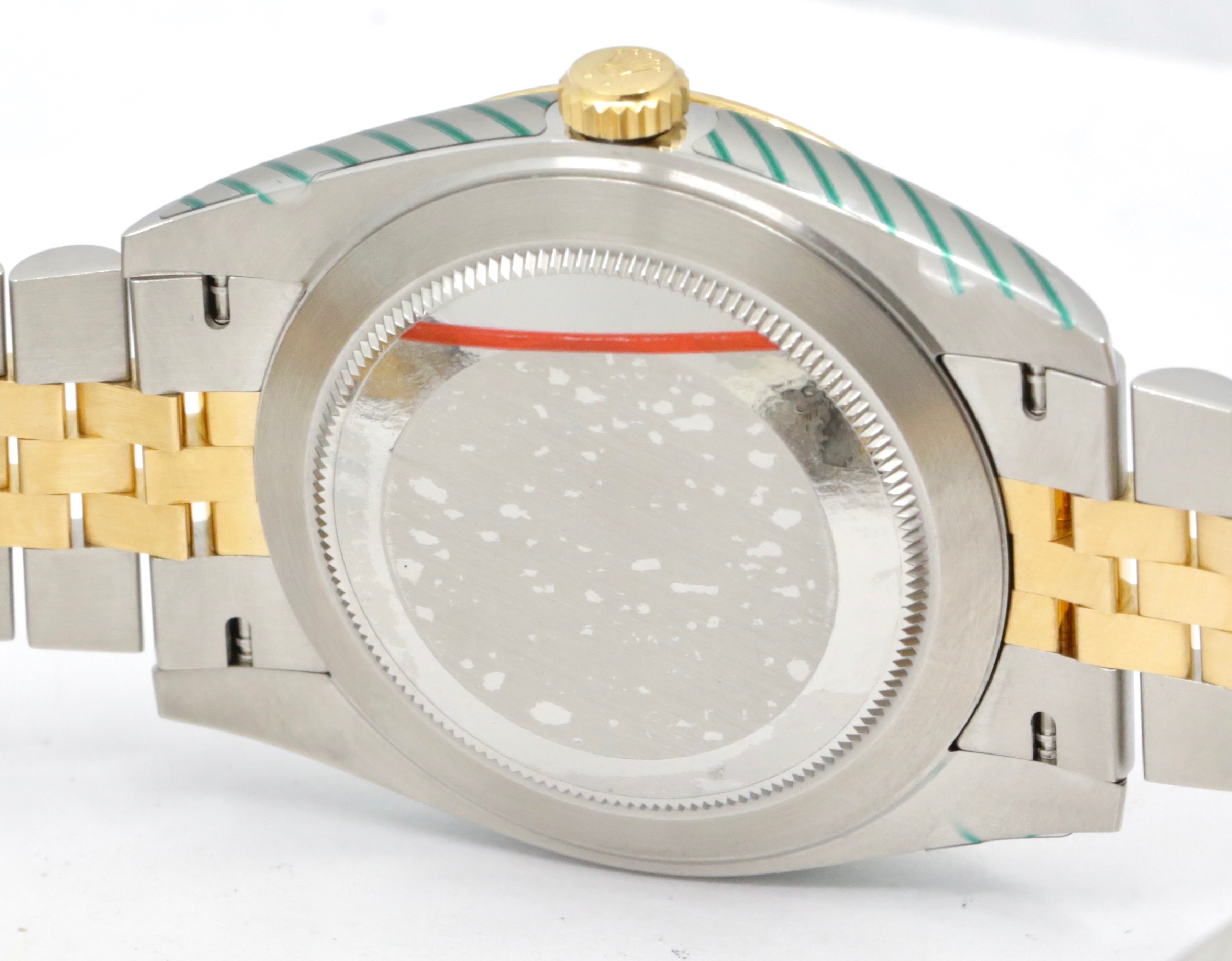 Rolex Datejust 41, in Stainless Steel & 18ct Yellow Gold, Fluted Bezel, Silver Index Dial, on Stainless Steel & 18ct Yellow Gold Rolex Jubilee Bracelet, Ref. 126333, Circa: 2016, Complete with Box, Books, Swing Tags & Rolex Warranty Card. Just returned for Rolex Service with a 2 year Warranty. - Image 5