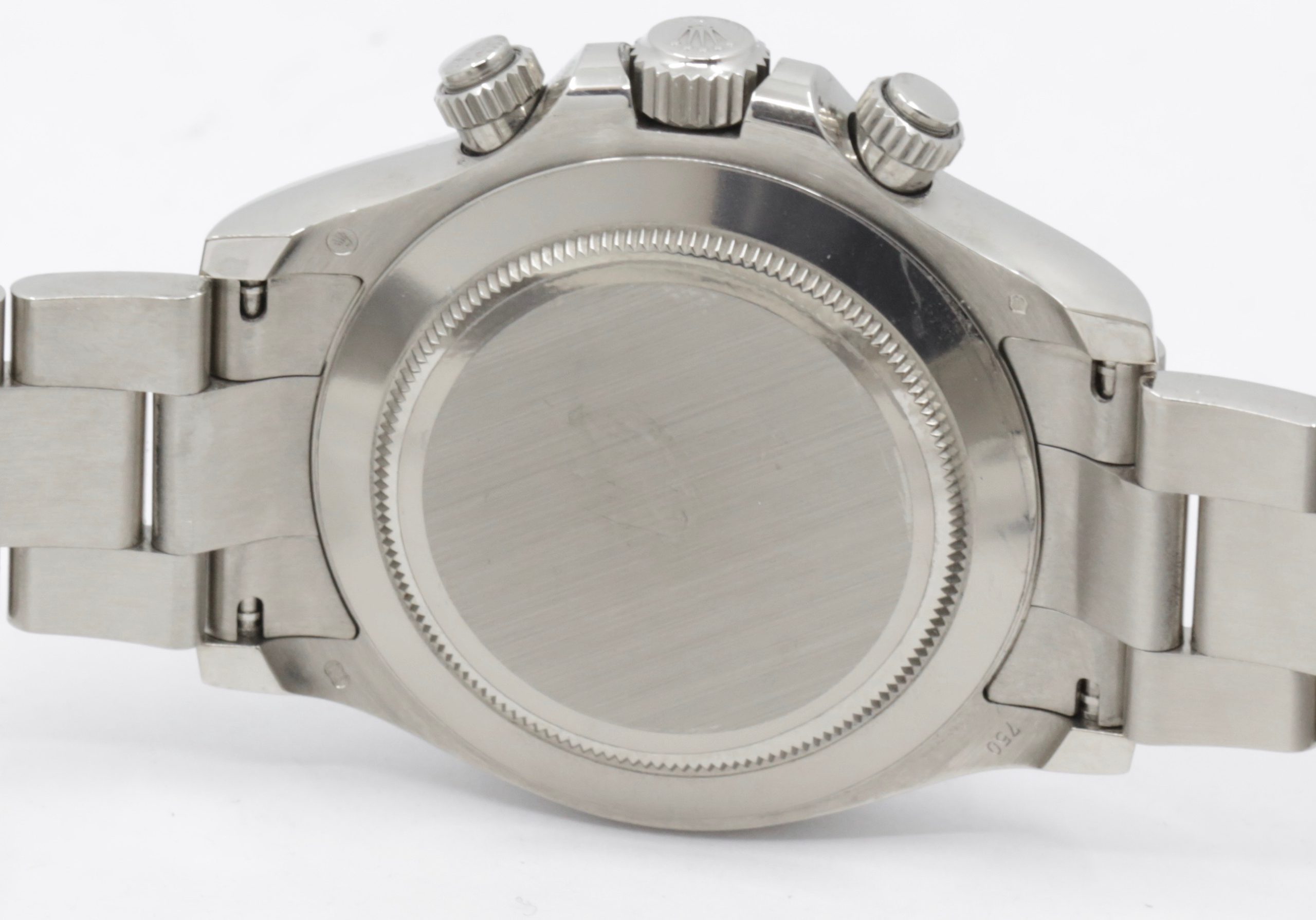 Rolex Cosmograph Daytona, in 18ct White Gold, Blue Index Dial on 18ct White Gold Rolex Oyster Bracelet, Ref. 116509, Circa: 2018, with Box, Books & Rolex Warranty Card - Image 5