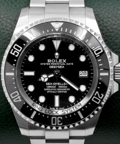 Rolex Sea-Dweller Deepsea in OysterSteel, Black Ceramic Bezel and Black Index Dial, on Rolex Stainless Steel Oyster Bracelet, Ref. 136660, with Box, Book and Rolex Warranty card, Circa: 2023,