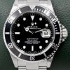 Rolex Submariner Date, Stainless Steel, Black Index Dial, Black Bezel, on Stainless Steel Rolex Oyster Bracelet, Ref. 16610, Circa: 2002, with Rolex Box