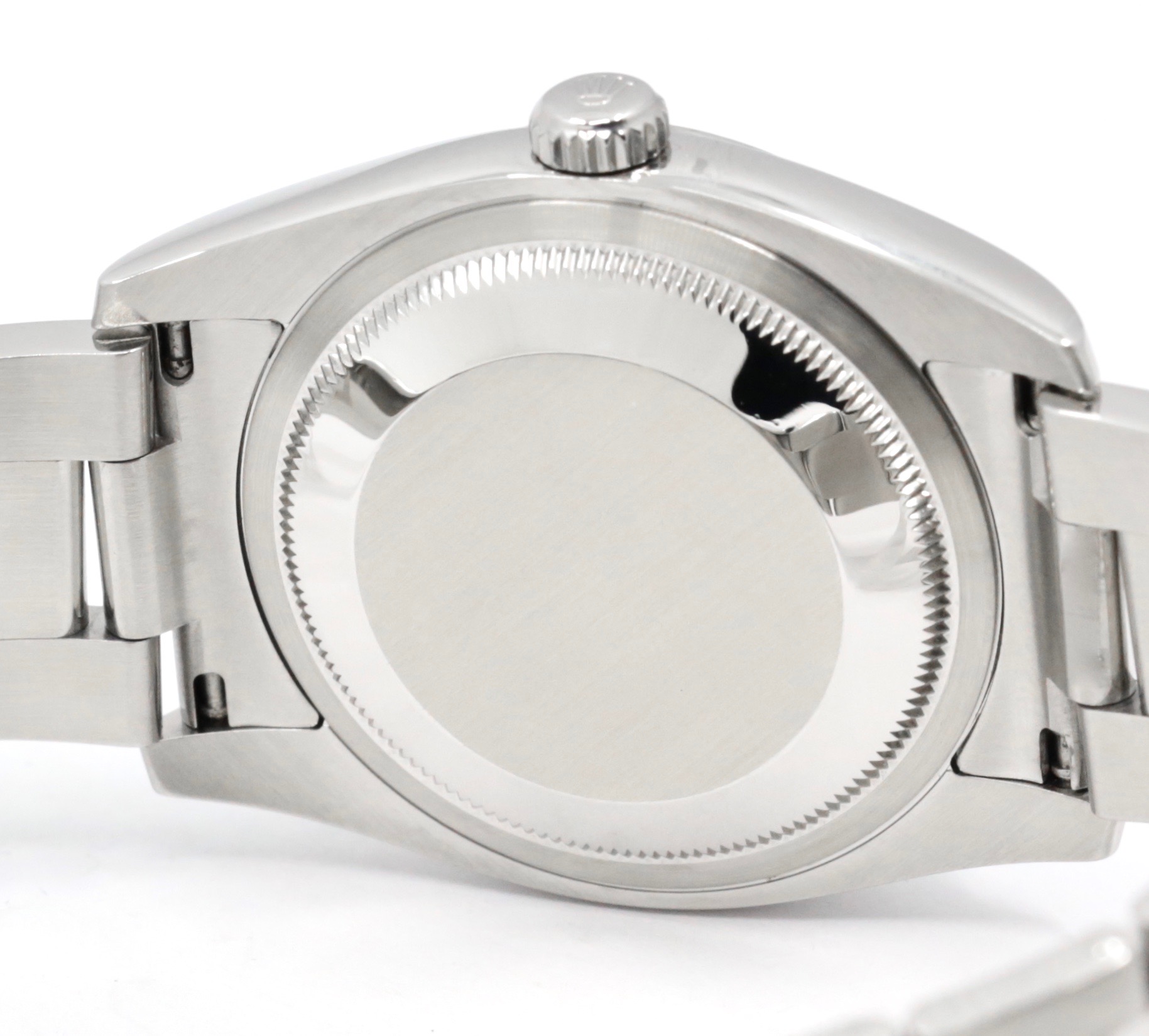 Rolex Oyster Perpetual Datejust 36, Stainless Steel, "Tuxedo" Black & Silver Index Dial, Smooth Bezel, on Stainless Steel Rolex Oyster Bracelet, Ref. 116200, Circa: 2009 - Image 5