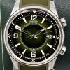 Jaeger-LeCoultre Polaris Date Green lacquer Dial, Boutique Exclusive in stainless steel JLC green rubber strap with a stainless steel deployant, Ref.Q906863J, Circa: 2022, with Box, Books, JLC Warranty Card & Balance of 8 Year Extended Warranty