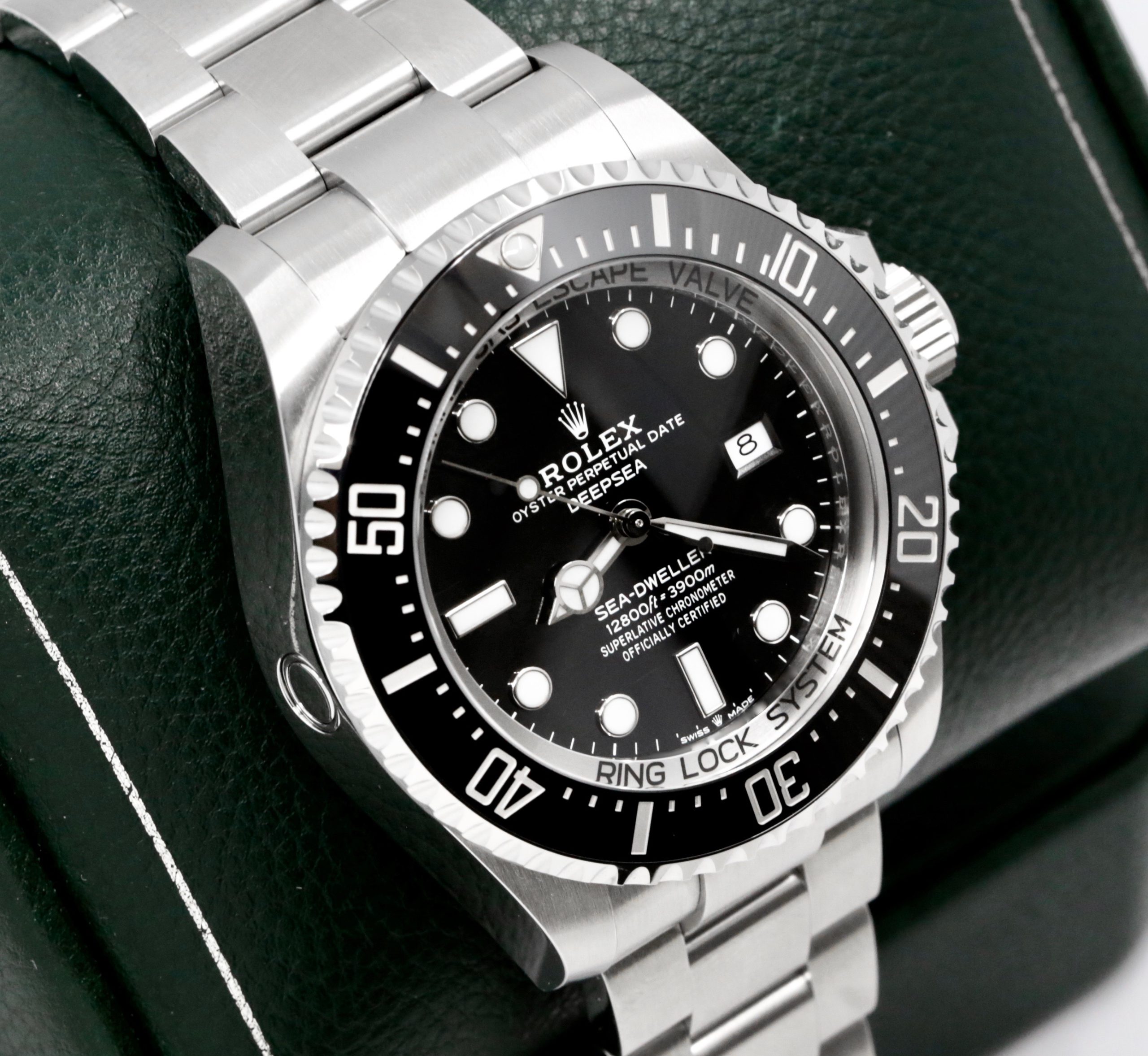 Rolex Oyster Perpetual Sea Dweller Deepsea in Rolex OysterSteel with Black Index Dial on Rolex Oystersteel Bracelet Ref. 126660 Circa: 2019 Complete with Box, Books, white and green swing tags and Rolex Warranty Card - Image 3