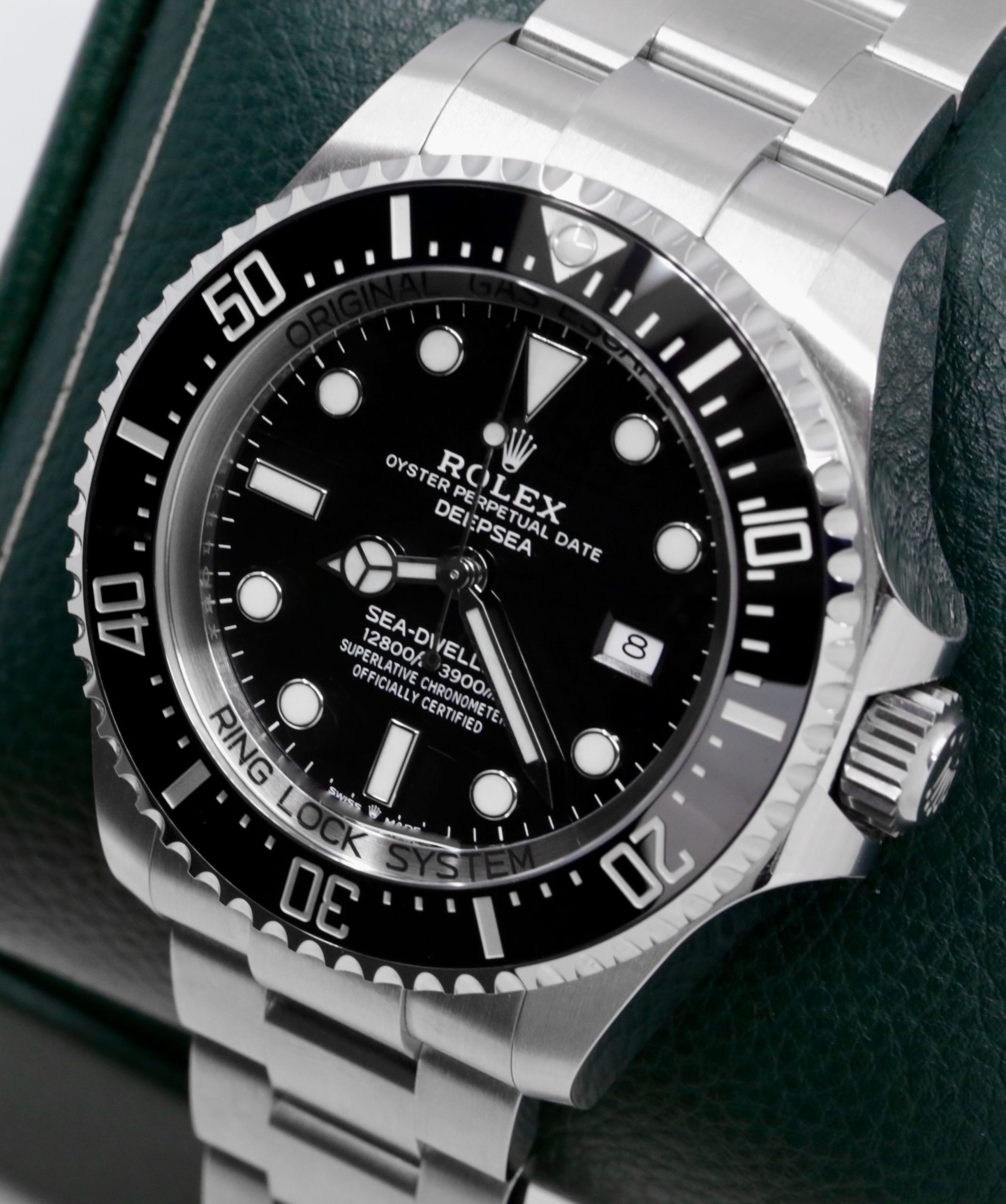 Rolex Oyster Perpetual Sea Dweller Deepsea in Rolex OysterSteel with Black Index Dial on Rolex Oystersteel Bracelet Ref. 126660 Circa: 2019 Complete with Box, Books, white and green swing tags and Rolex Warranty Card - Image 2