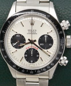 Rolex Oyster Cosmograph Daytona Reference 6263, "BIG RED", in Stainless Steel, Silver Dial with Black Sub Dials, Manual Winding, Circa: 1979/1980