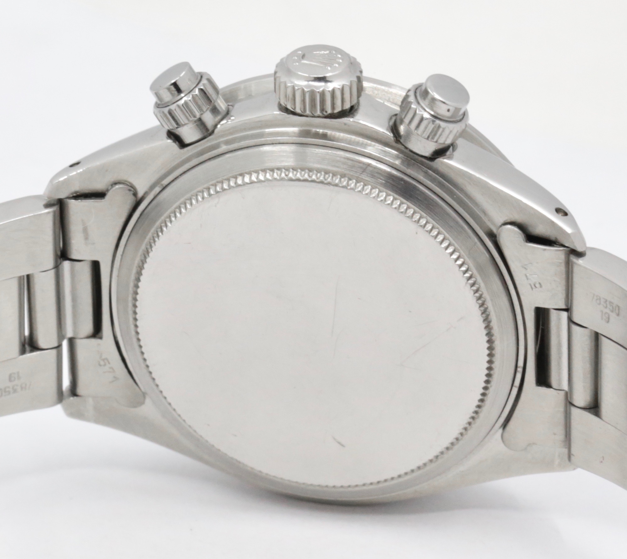 Rolex Oyster Cosmograph Daytona Reference 6263, "BIG RED", in Stainless Steel, Silver Dial with Black Sub Dials, Manual Winding, Circa: 1979/1980 - Image 5
