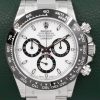 Rolex Cosmograph Daytona, Stainless Steel, Black Ceramic Bezel, White Index Dial, on a Rolex Oystersteel Bracelet, Ref: 116500LN, Circa: 2022, Complete with Box, Book, Green & White Tags, Rolex Warranty Card, & Balance of 5 Year Rolex Factory Warranty - UNWORN!!