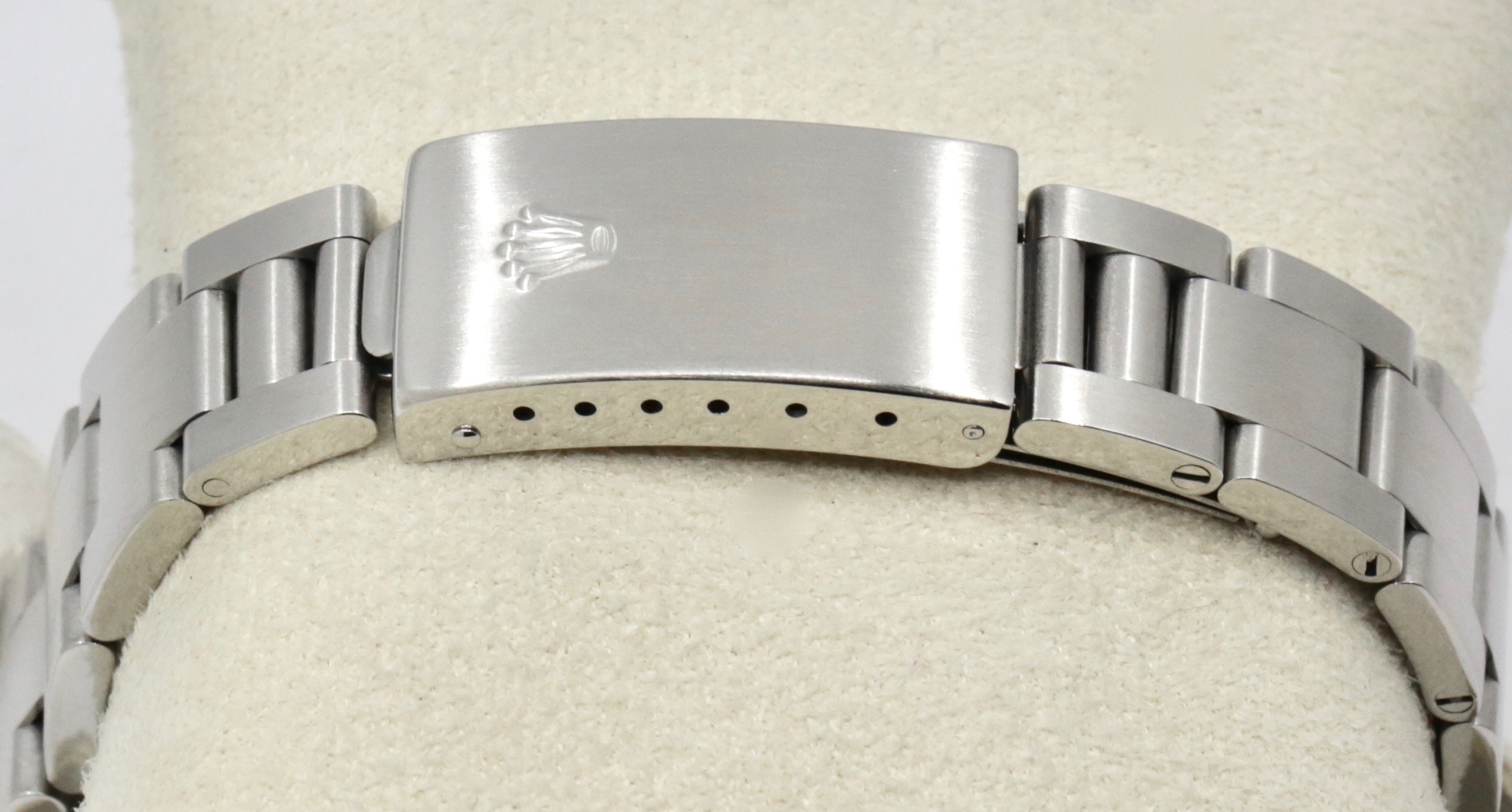 Rolex Oyster Perpetual Air King, 34mm, Stainless Steel, Blue 3,6,9 Dial, on Stainless Steel Rolex Oyster Bracelet, Ref. 14000, Circa: 2000 - $7,800 - Image 7