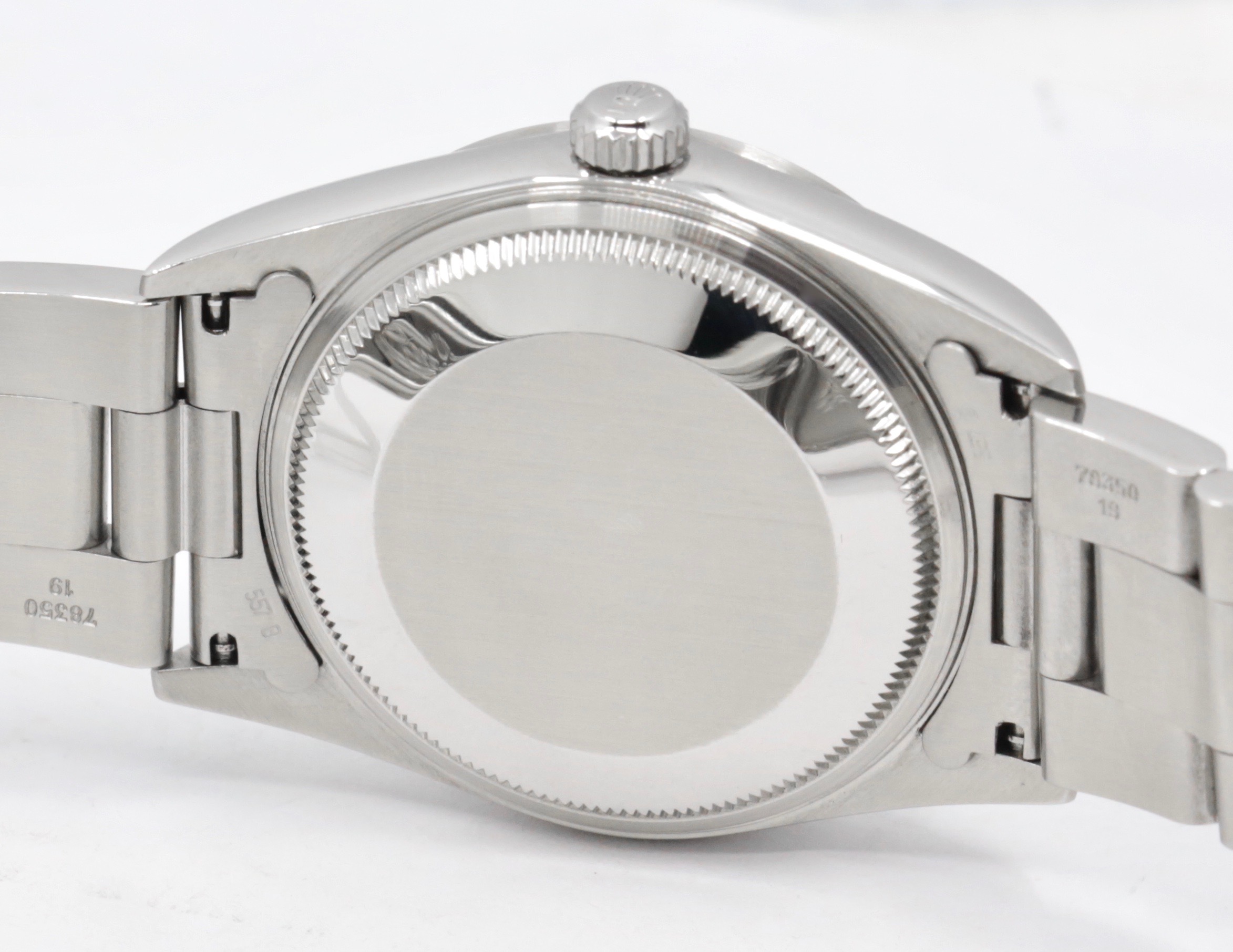 Rolex Oyster Perpetual Air King, 34mm, Stainless Steel, Blue 3,6,9 Dial, on Stainless Steel Rolex Oyster Bracelet, Ref. 14000, Circa: 2000 - $7,800 - Image 6