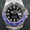 Rolex Oyster Perpetual GMT Master II, in Stainless Steel, Black Index Dial, Blue & Black “Batman” Ceramic Bezel, on Rolex Oyster steel Bracelet, Ref. 116710BLNR, Circa: 2014, Complete with Box & Papers