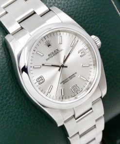 Alternative view of Rolex Oyster Perpetual 36 in Stainless Steel with a Silver 3,6,9 Dial on a Rolex Oystersteel Bracelet Ref. 116000 with Box and Book, Approx. 2016 - $7,950