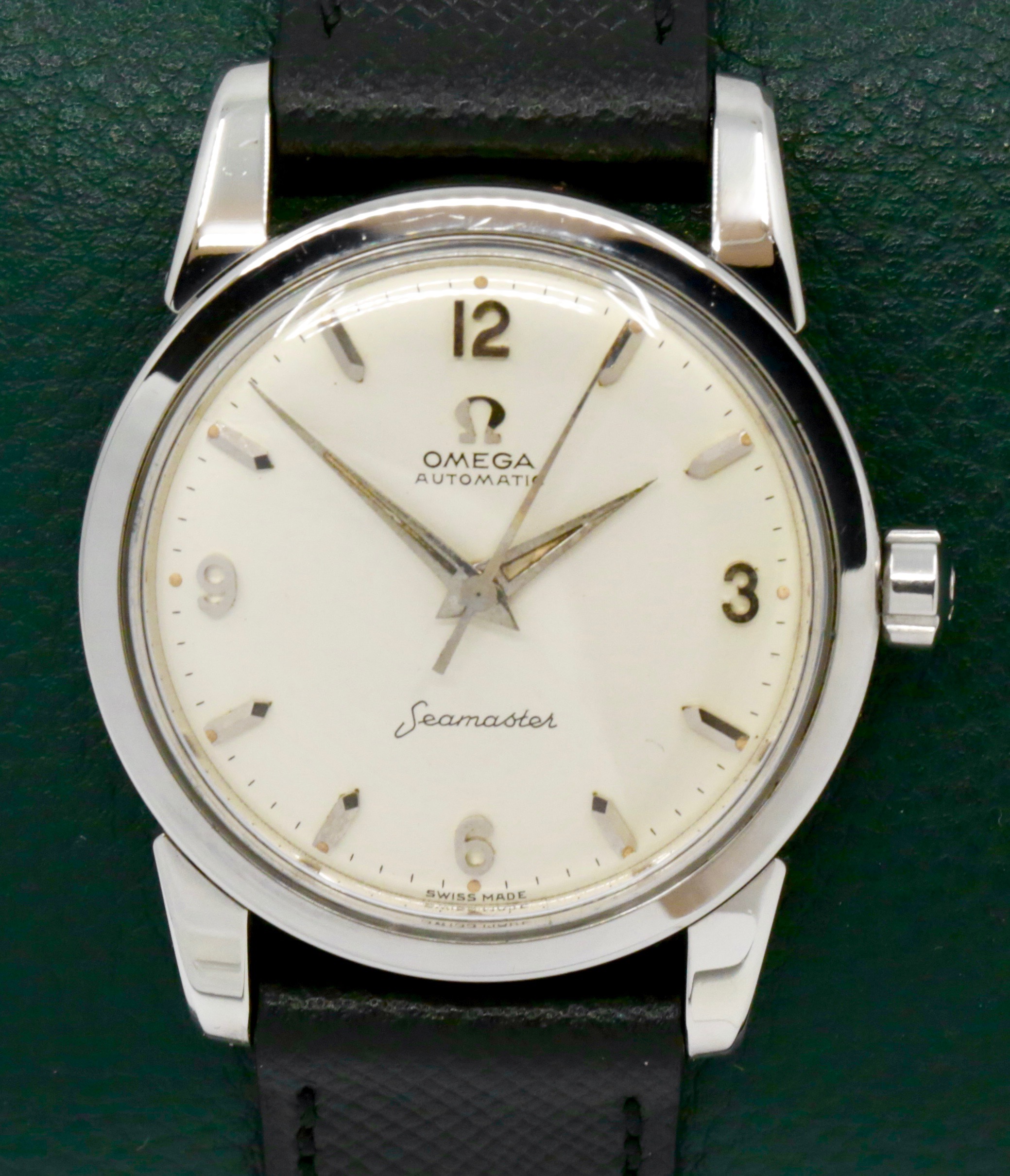 Omega Seamaster Vintage Ca 1958, 2846 15 SC 2846 stainless steel automatic.