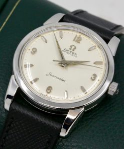 Alternative view of Omega Seamaster Vintage Ca 1958, 2846 15 SC 2846 stainless steel automatic.