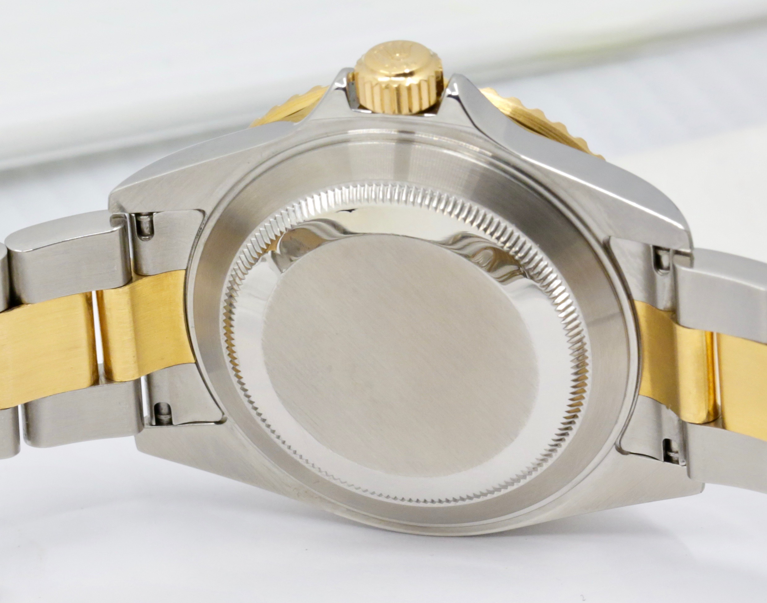 Rolex Submariner Date, Stainless Steel & 18ct Yellow Gold, Blue Index Dial, on Stainless Steel & 18ct Yellow Gold Rolex Oyster Bracelet, Ref. 16613, Circa: 2003, with Box, Books, & Rolex Warranty Certificate - Image 5