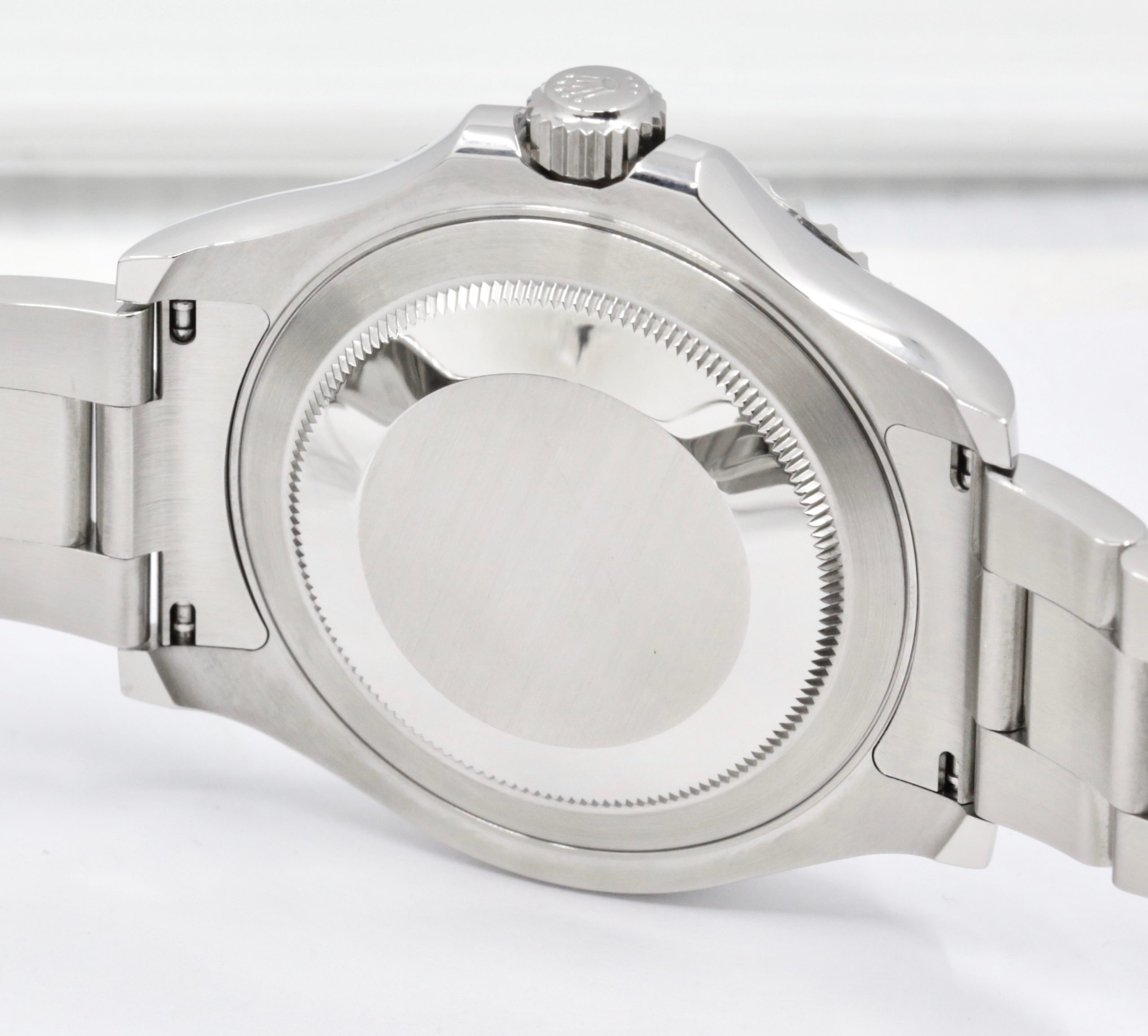 Rolex Yacht-Master 40 in Stainless Steel, Platinum Bezel, Rhodium Index Dial, on Rolex Stainless Steel Oyster Bracelet, Ref. 116622, Circa: 2018, with Box, Book and Rolex Warranty Card. - Image 5