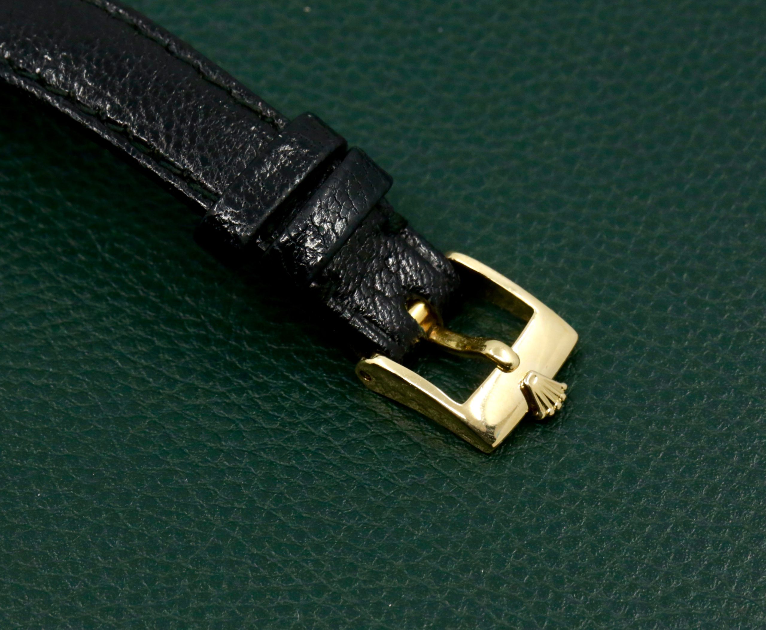 Rolex Cellini Ladies Wristwatch, in 18ct Yellow Gold, Silver "Jubilee" Dial with Roman Numerals, on Rolex Leather Strap with 18ct Yellow Gold Rolex Tang Buckle, Ref. 5109/8, Circa: 1991, with Box & Rolex Warranty Certificate - Image 5