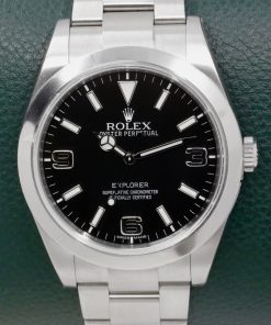 Rolex Explorer I, 39mm, Stainless Steel, Mark I, Black 3,6,9 Dial, on Stainless Steel Rolex Oyster Bracelet, Ref. 214270, Circa: 2011, Complete with Box, Books, Swing Tag, & Rolex Warranty Card - UNWORN!