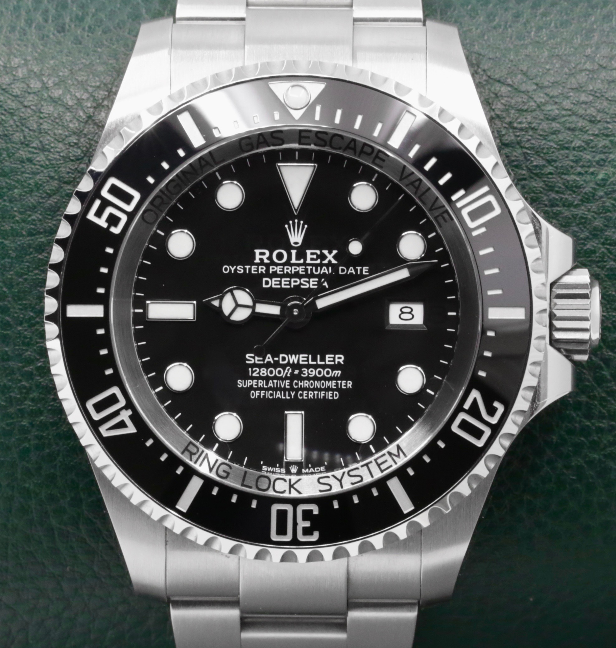 Rolex Sea-Dweller Deepsea, 44mm, Stainless Steel, Black Ceramic Bezel, Black Index Dial, on Stainless Steel Rolex Oyster Bracelet, Ref. 126660, Circa: 2020, Complete with Box, Books, Swing Tags, Rolex Warranty Card & Balance of 5 Year Rolex Factory Warranty