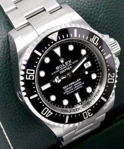 Alternative view of Rolex Sea-Dweller Deepsea, 44mm, Stainless Steel, Black Ceramic Bezel, Black Index Dial, on Stainless Steel Rolex Oyster Bracelet, Ref. 126660, Circa: 2020, Complete with Box, Books, Swing Tags, Rolex Warranty Card & Balance of 5 Year Rolex Factory Warranty