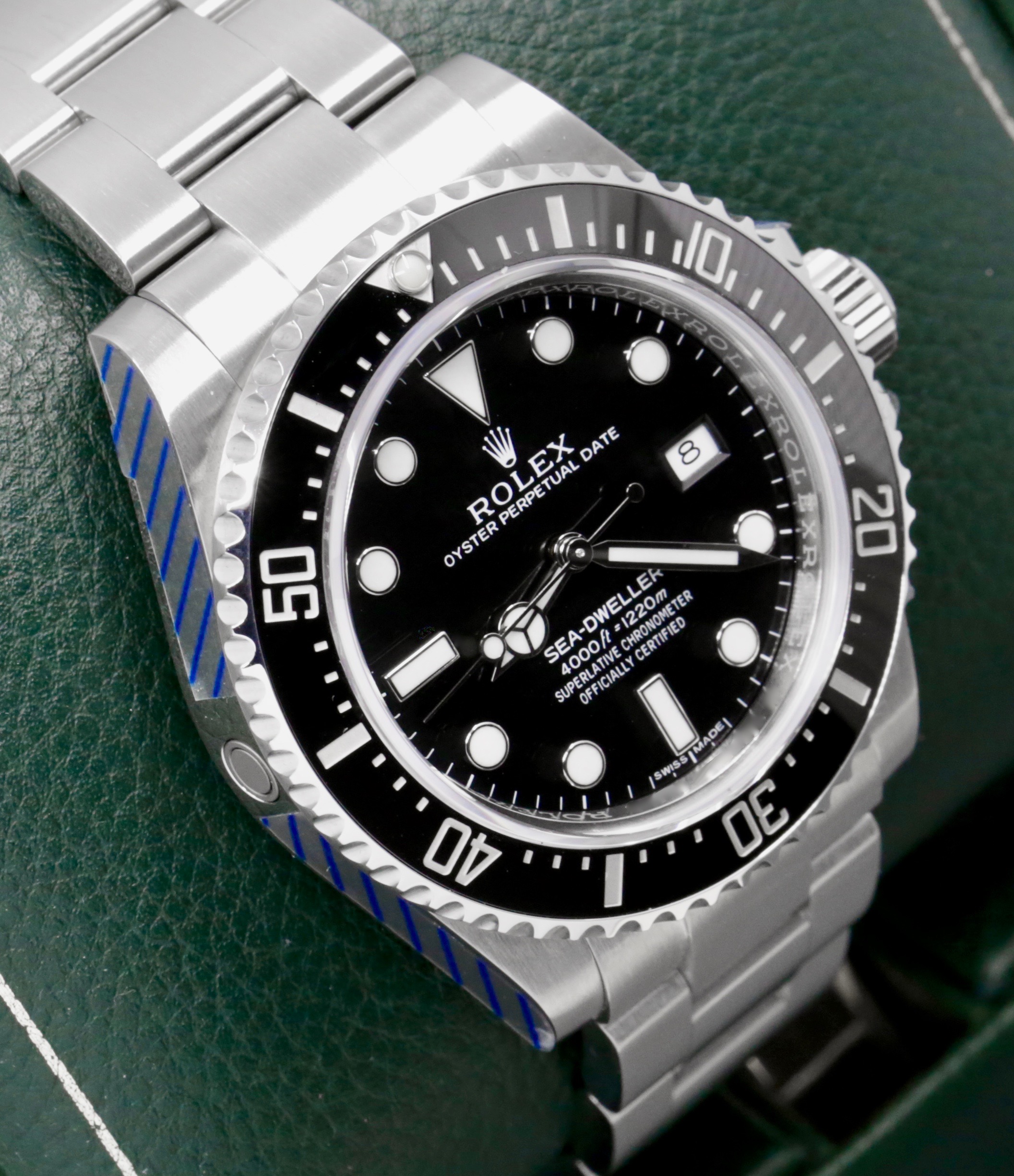Rolex Sea-Dweller 4000, Stainless Steel, 40mm Case, Black Ceramic Bezel, Black Index Dial, on Stainless Steel Rolex Oyster Bracelet, Ref. 116600, Circa: 2016, with Box, Books, & Rolex Warranty Card - Image 3