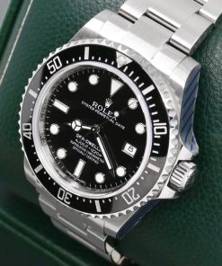 Alternative view of Rolex Sea-Dweller 4000, Stainless Steel, 40mm Case, Black Ceramic Bezel, Black Index Dial, on Stainless Steel Rolex Oyster Bracelet, Ref. 116600, Circa: 2016, with Box, Books, & Rolex Warranty Card