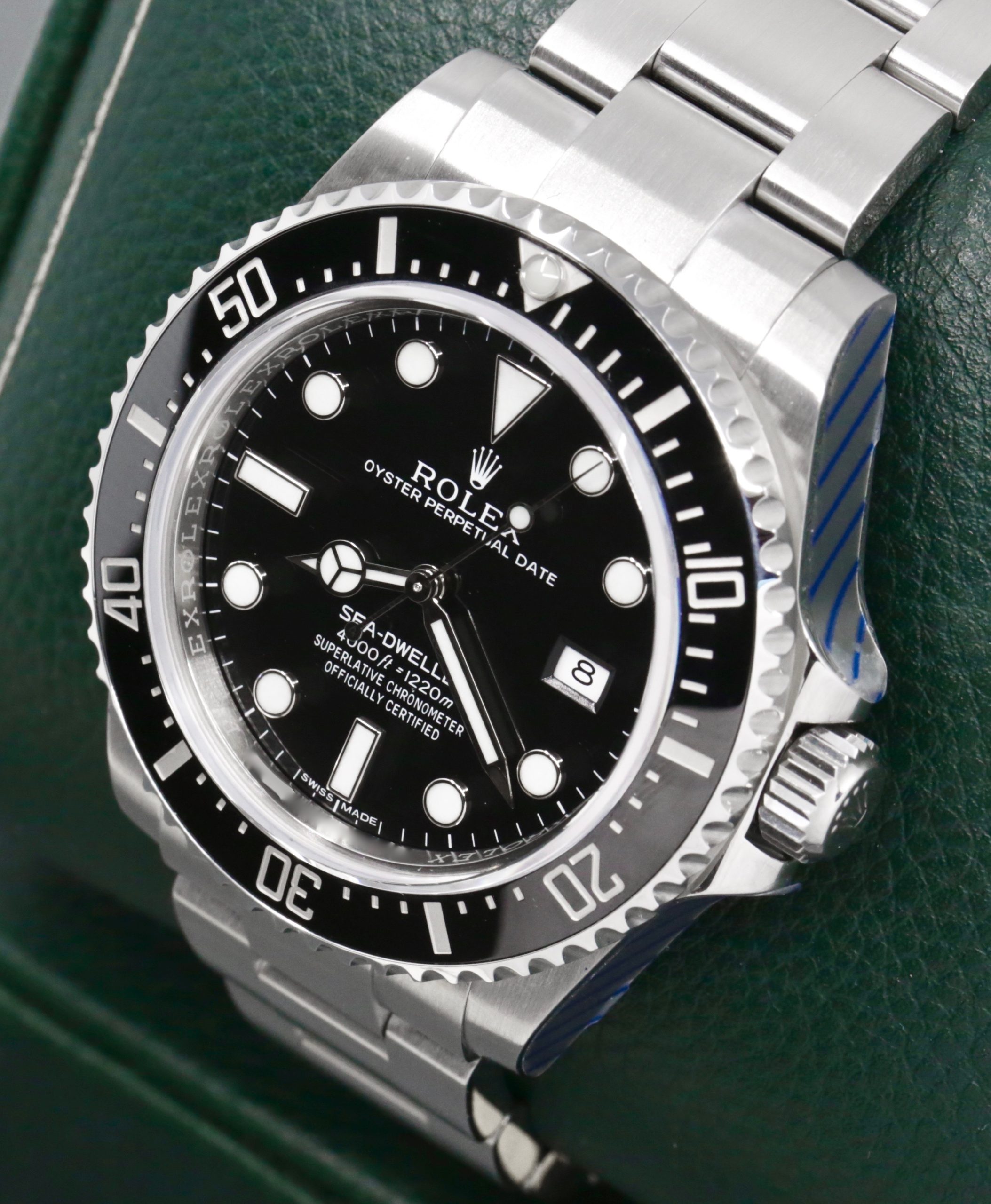 Rolex Sea-Dweller 4000, Stainless Steel, 40mm Case, Black Ceramic Bezel, Black Index Dial, on Stainless Steel Rolex Oyster Bracelet, Ref. 116600, Circa: 2016, with Box, Books, & Rolex Warranty Card - Image 2