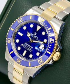 Alternative view of Rolex Submariner Date "Bluesy", 41mm, in Stainless Steel & 18ct Yellow Gold, Blue Index Dial, Blue Ceramic Bezel, on Stainless Steel & 18ct Yellow Gold Rolex Oyster Bracelet, Ref. 126613LB, Circa: 2020, with Box, Books, Swing Tags, Rolex Warranty Card, & Balance of 5 Year Rolex Factory Warranty