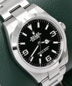 Alternative view of Rolex Explorer I, 40mm, Stainless Steel, Black 3,6,9 Dial, on Stainless Steel Rolex Oyster Bracelet, Ref. 224270, Circa: 2023, with Box, Books, Rolex Warranty Card, & Balance of 5 Year Rolex Factory Warranty - $11,800 - Below RRP!!