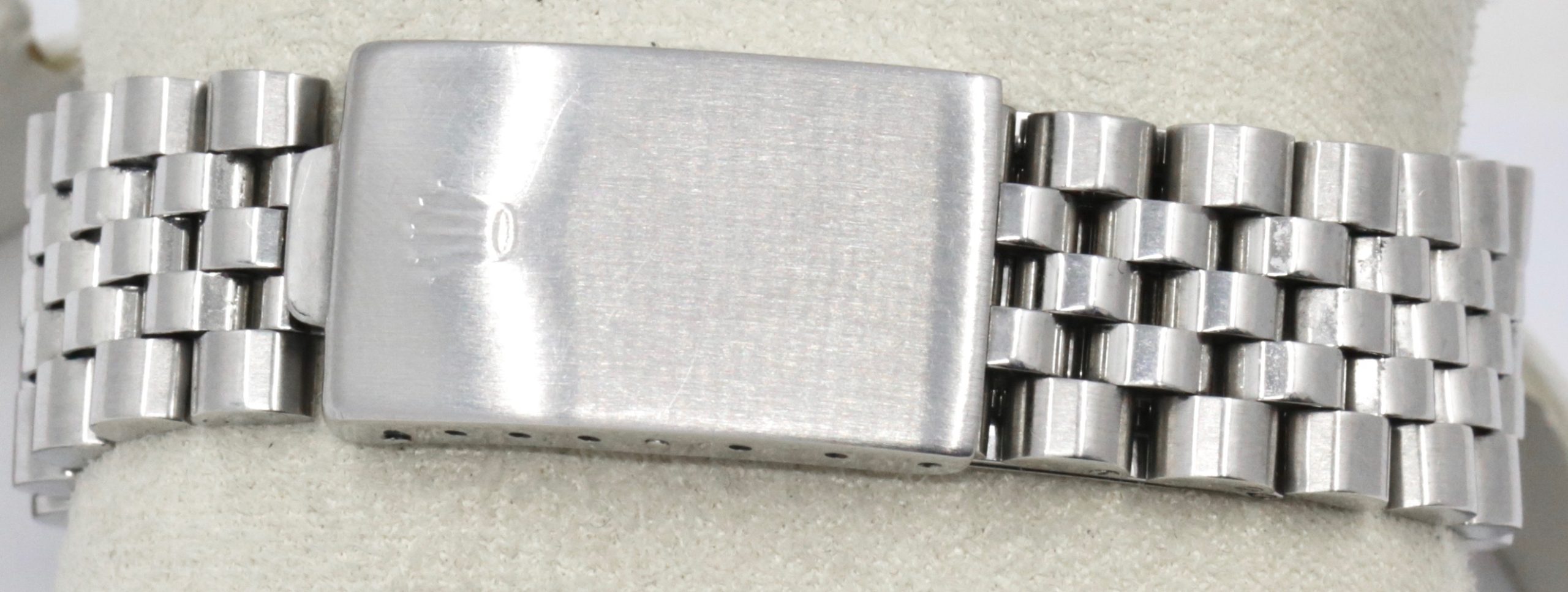 Rolex Datejust, Stainless Steel, 18ct White Gold Fluted Bezel, Silver Index Dial, on Stainless Steel Rolex Jubilee Bracelet, Ref. 16014, Circa: 1976 - Image 6
