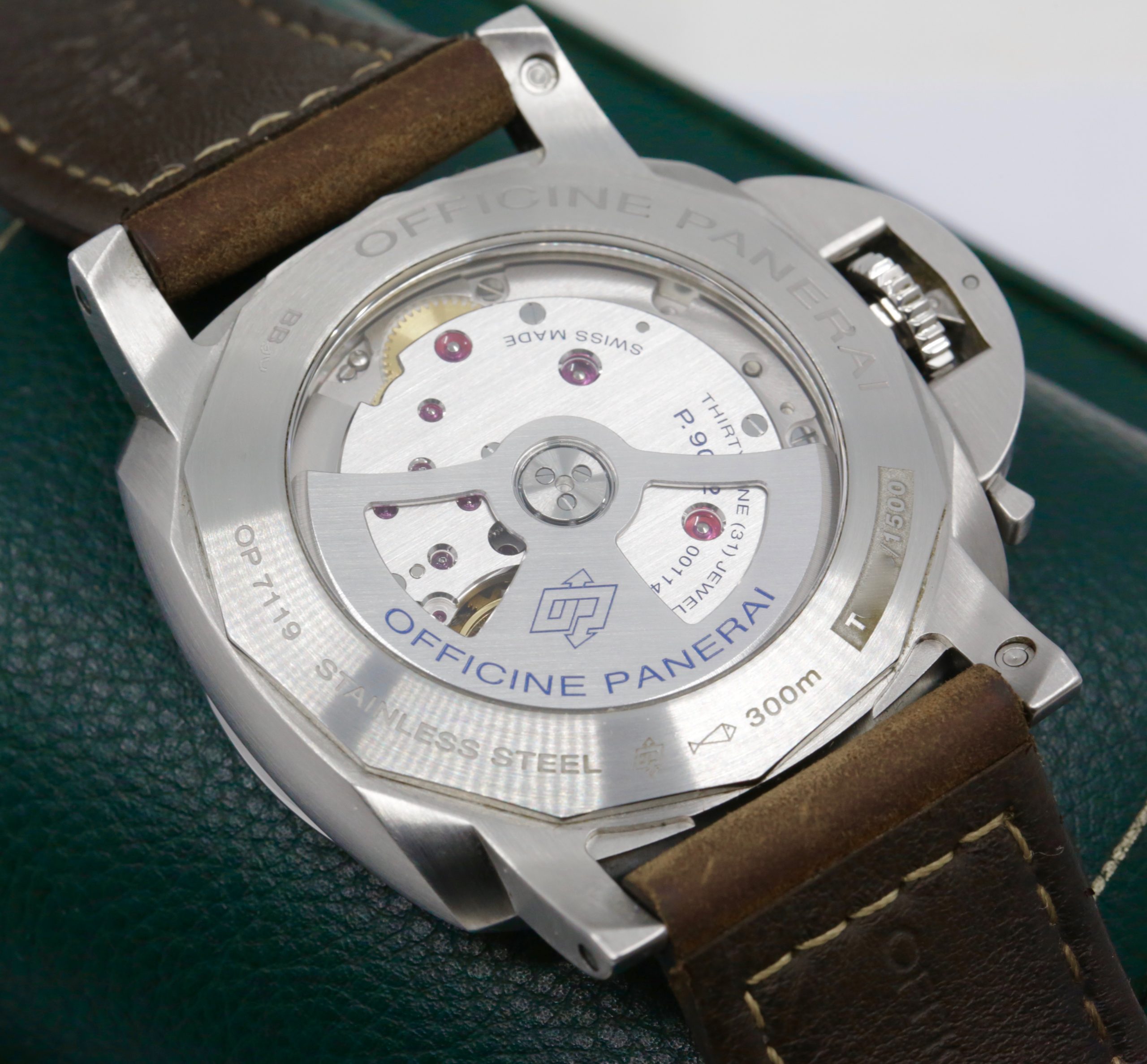 Panerai Luminor 1950 3 Days GMT in Stainless Steel, Black Dial with Arab and Index Markers, Power Reserve Indicator & Date, 44mm Case, Ref: PAM01321, Ca. 2017, with Box and Papers - Image 5