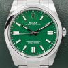 Rolex Oyster Perpetual 41 in Stainless Steel, Green Index Dial, on  Rolex Oystersteel Bracelet, Ref. 124300, Circa: 2022, with Box, Books, Swing Tags, Rolex Warranty Card, & Balance of 5 Year Rolex Warranty