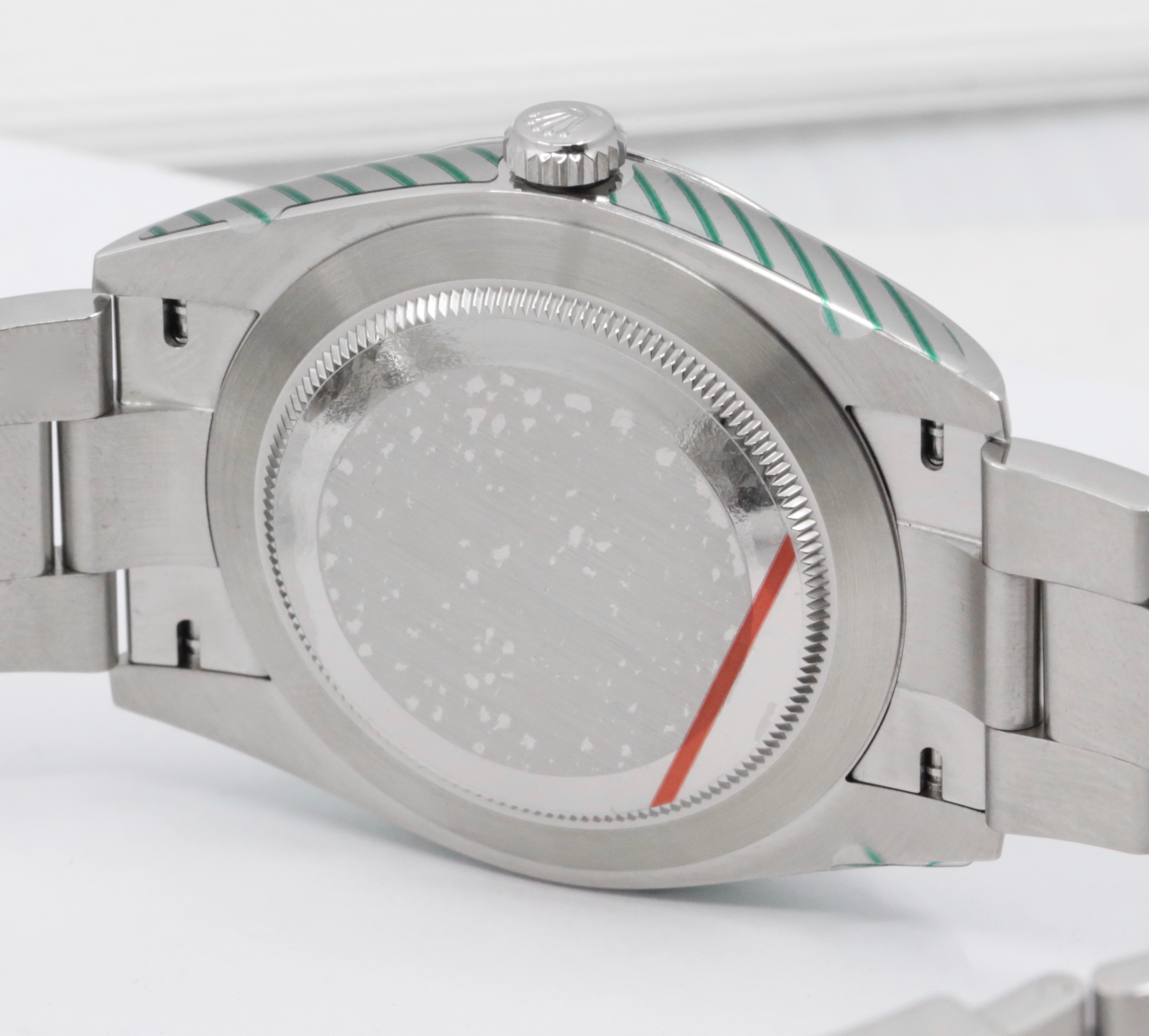 Rolex Oyster Perpetual 41 in Stainless Steel, Green Index Dial, on Rolex Oystersteel Bracelet, Ref. 124300, Circa: 2022, with Box, Books, Swing Tags, Rolex Warranty Card, & Balance of 5 Year Rolex Warranty - Image 5