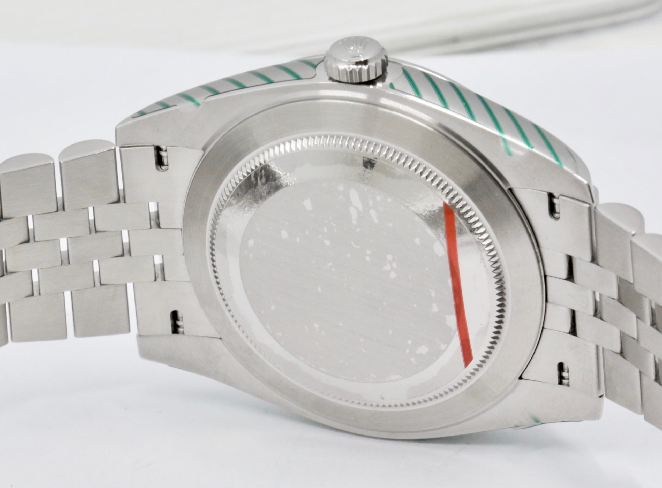 Rolex Oyster Perpetual Datejust 41, Stainless Steel, White Index Dial, Smooth Bezel, on Rolex Jubilee Bracelet, Ref. 126300, Circa: 2023, with Box, Papers, & Balance of 5 Year Rolex Warranty - $13,800 - Image 5