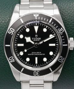 Tudor Black Bay Monochrome, 41mm, Stainless Steel, Black Index Dial, Black Bezel, on Stainless Steel Tudor Oyster-Style Bracelet, Ref. 7941A1A0NU, Circa: 2024, with Box, Books, Tudor Warranty Card & Balance of 5 Year Tudor Factory Warranty