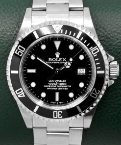 Rolex Oyster Perpetual Sea-Dweller, 40mm, Stainless Steel, Black Index Dial Aluminium Bezel, on a Rolex Stainless Steel Oyster Bracelet, Ref. 16600, Z Series, Circa: 2007, with Box, Books, & Rolex Warranty Card.
