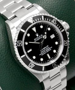 Alternative view of Rolex Oyster Perpetual Sea-Dweller, 40mm, Stainless Steel, Black Index Dial Aluminium Bezel, on a Rolex Stainless Steel Oyster Bracelet, Ref. 16600, Z Series, Circa: 2007, with Box, Books, & Rolex Warranty Card.