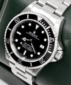 Alternative view of Rolex Oyster Perpetual Sea-Dweller, 1200meter, 40mm, Stainless Steel, Black Index Dial Aluminium Bezel, on a Rolex Stainless Steel Oyster Bracelet, Ref. 16600, Z Series, Circa: 2006, with Box, Books, & Rolex Warranty Card.
