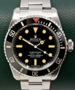 Rolex Submariner Non-Date HS01, Modified by Project X Designs, in Stainless Steel, Black Ceramic Be Black Index Dial, on Stainless Steel Rolex Oyster Bracelet, Ref. 114060, Circa: 2013, with Special Project X Box, Rolex Box, Books, & Rolex Warranty Card