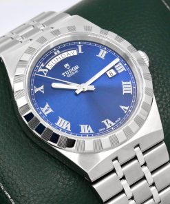 Tudor Royal 41, in Stainless Steel, Blue Roman Dial with Date & Day Display, on Stainless Steel Tudor Integrated Bracelet, Ref. 28600, Circa: 2025, Complete with Box, Books, Swing Tag, Tudor Warranty Card & Balance of 5 Year Tudor Factory Warranty