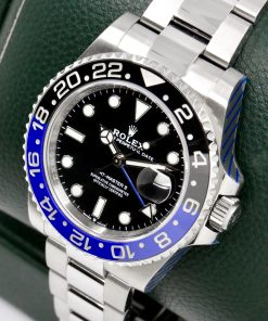 Alternative view of Rolex GMT Master II "Batman", Black & Blue Ceramic Bezel on Rolex Stainless Steel Oyster Bracelet, Ref. 126710BLNR, Circa: 2020, with Box, Books, Swing Tags, Rolex Warranty Card & Balance of 5 Year Rolex Factory Warranty