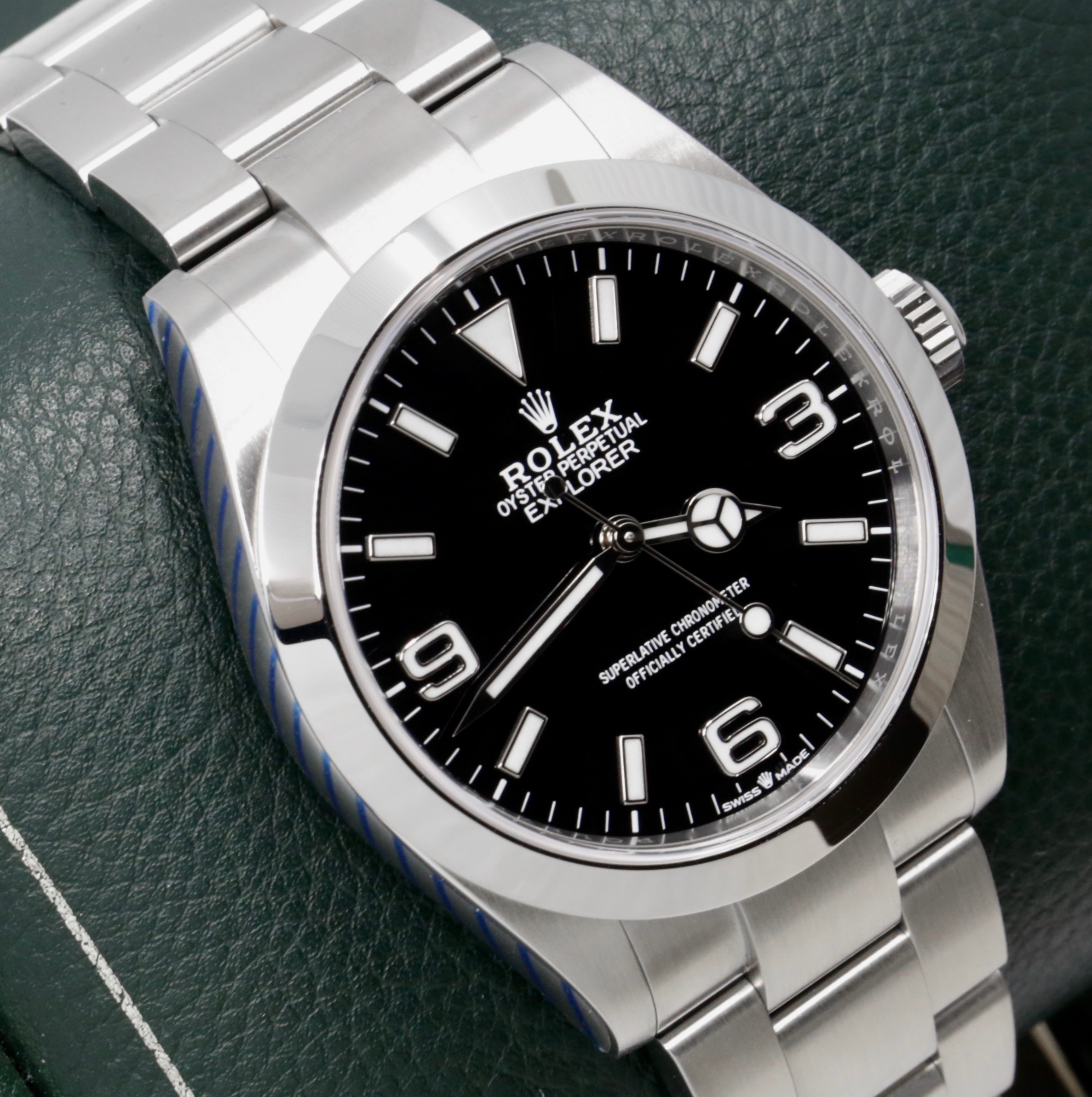 Rolex Explorer I, 40mm, Stainless Steel, 3,6,9 Explorer Dial, on Stainless Steel Rolex Oyster Bracelet, Ref. 224270, Circa: 2023, with Box, Books, Swing Tags, Rolex Warranty Card & Balance of 5 Year Rolex Factory Warranty - Image 3