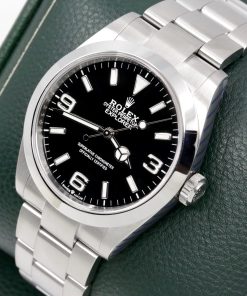 Alternative view of Rolex Explorer I, 40mm, Stainless Steel, 3,6,9 Explorer Dial, on Stainless Steel Rolex Oyster Bracelet, Ref. 224270, Circa: 2023, with Box, Books, Swing Tags, Rolex Warranty Card & Balance of 5 Year Rolex Factory Warranty