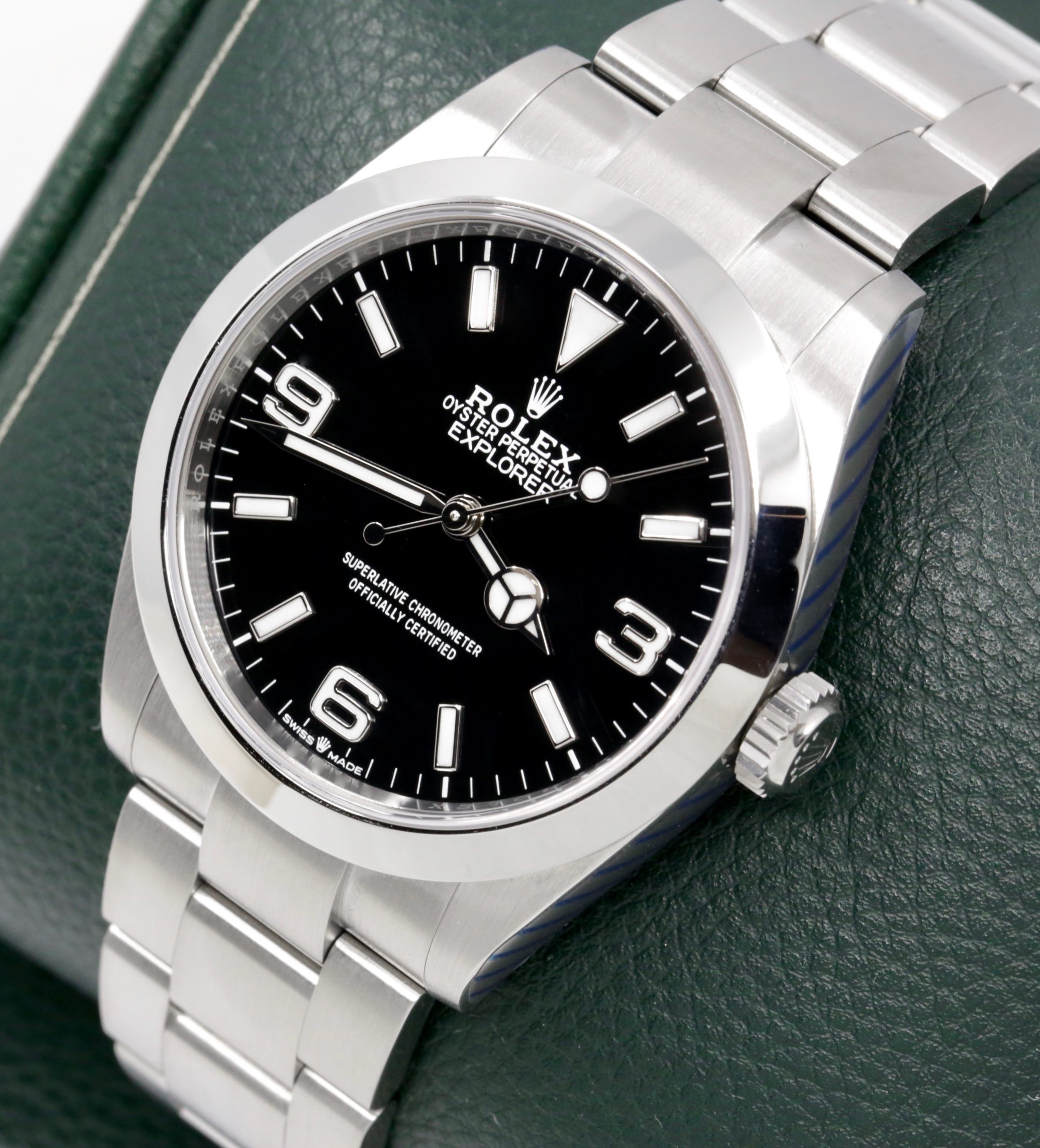 Rolex Explorer I, 40mm, Stainless Steel, 3,6,9 Explorer Dial, on Stainless Steel Rolex Oyster Bracelet, Ref. 224270, Circa: 2023, with Box, Books, Swing Tags, Rolex Warranty Card & Balance of 5 Year Rolex Factory Warranty - Image 2