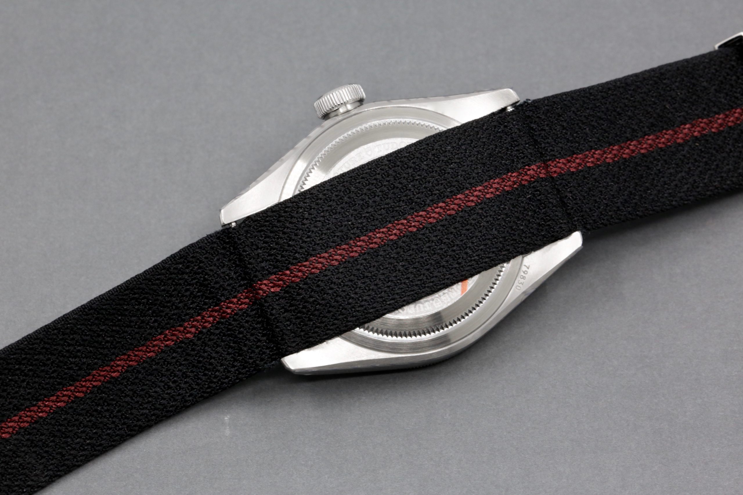 Tudor Black Bay GMT "Pepsi", 41mm, Stainless Steel, Black Index Dial, Blue & Red Bezel, on Black Tudor Nato Strap, Ref. 79830RB, Circa: 2019, with Box, Books, & Tudor Warranty Card - Image 5