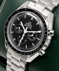 Alternative view of Omega Speedmaster Professional Moonwatch, "Big Box Speedy", 42mm, Stainless Steel, Black Index Dial, on Stainless Steel Omega Bracelet, Ref. 311.30.42.30.01.005, Circa: 2016, Complete with Box, Book, & Omega Warranty Cards